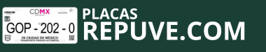 Placas Repuve